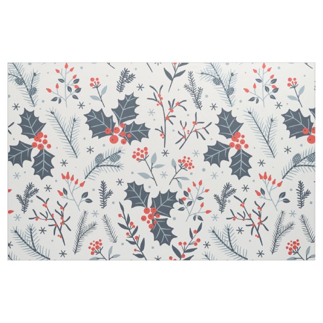 Winterflora Stoff (Fat Quarter (45,7 x 55,9 cm))