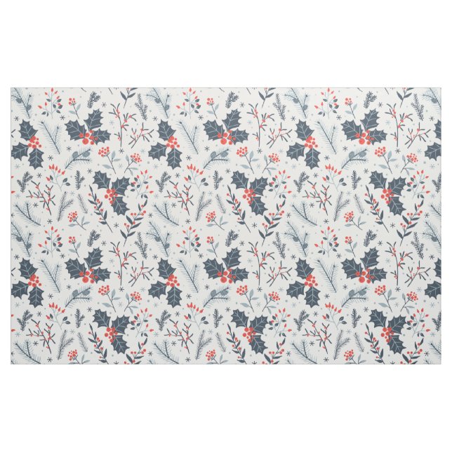 Winterflora Stoff (Fat Quarter (45,7 x 55,9 cm))