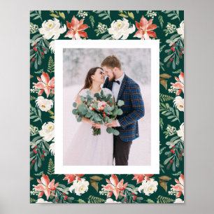 Winterflorales   Urlaub Poster