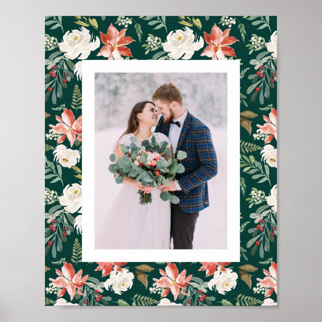 Winterflorales | Urlaub Poster (Vorne)