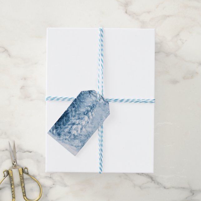 Winterflüster Geschenkanhänger (Mit Garn)