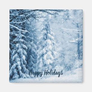 Winterflüster Magnet