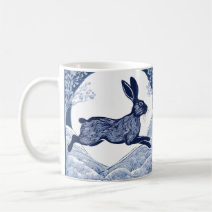 Winterflüstern des magischen Hasses Kaffeetasse