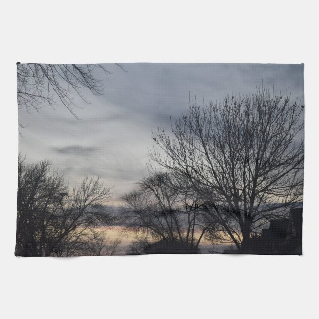 Winterflüstern Geschirrtuch (Horizontal)