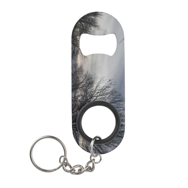 Winterflüstern Mini Flaschenöffner (Vorderseite)
