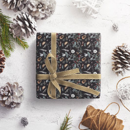 Winterfolie Geschenkpapier