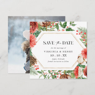 Winterfoto Save The Date
