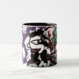 Winterfreudigkeit Zweifarbige Tasse