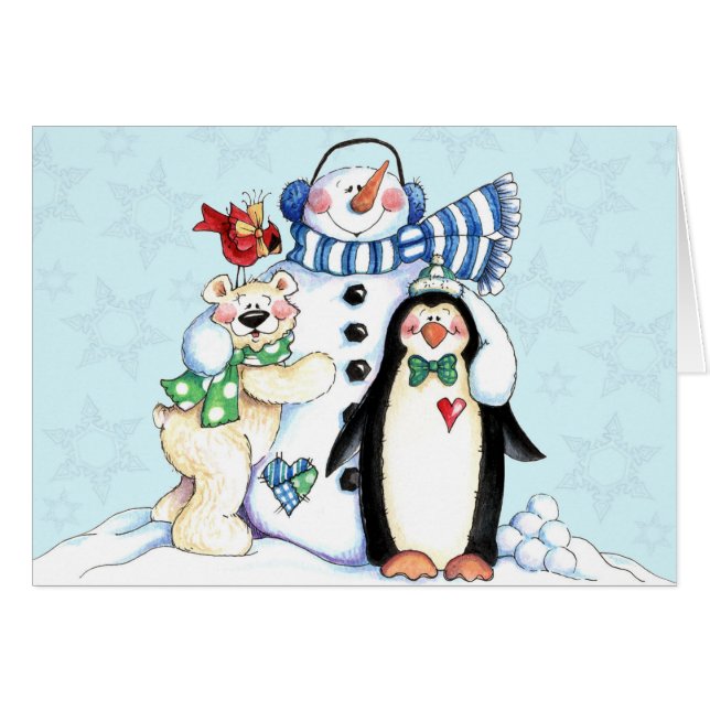 Winterfreunde (Vorderseite (Horizontal))