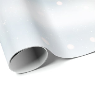 Winterfrost und Schnee Geschenkpapier