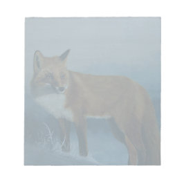 Winterfuchs Notizblock