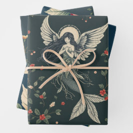 Wintergarten Geschenkpapier Set