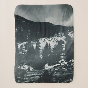 Wintergebirge Frostbitten Sherpa Blanket Sherpadecke