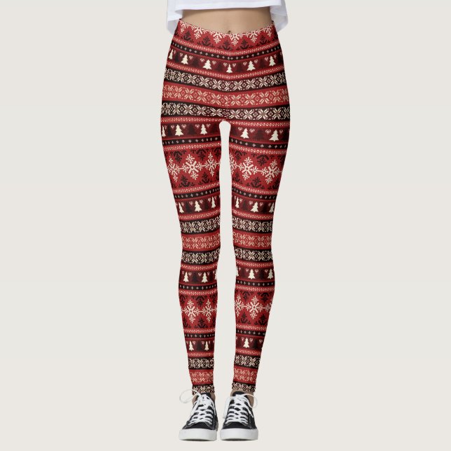 Wintergefühlt Leggings (Vorderseite)