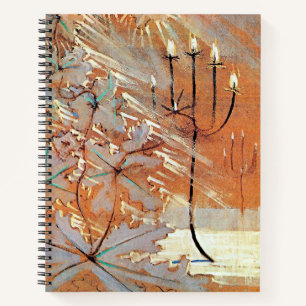 Wintergemälde (V) Notizbuch