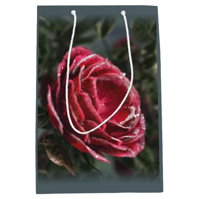 Wintergeschenktasche Mittlere Geschenktüte (Vorderseite)