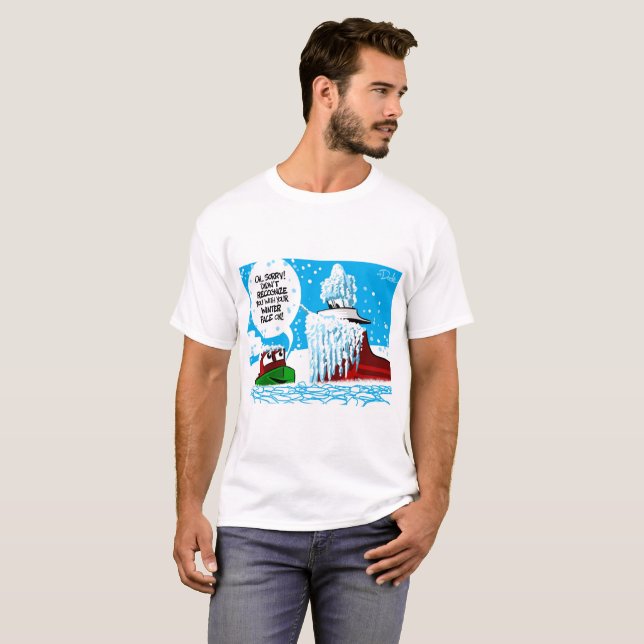 Wintergesicht T-Shirt (Vorne ganz)
