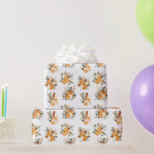 Wintergetrocknete Orangen Weihnachtsgeschenkpapier