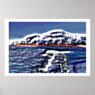 Winterglühkunst Poster