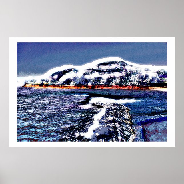 Winterglühkunst Poster (Vorne)