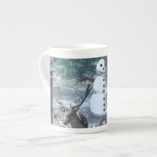 Wintergruß Prozellantasse