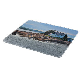 Winterhafen Leuchtturm, Maine Cutting Board Schneidebrett