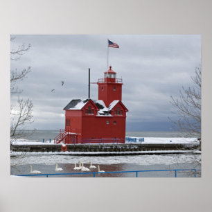 Winterhafen Poster