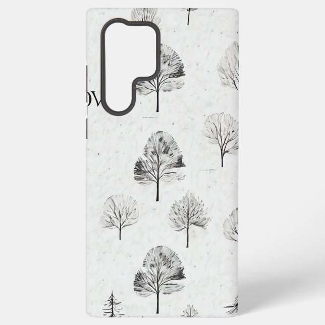 Winterhandy Samsung Galaxy Hülle (Rückseite)