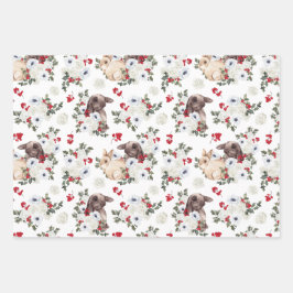 Winterhasen | Chinesisches Neujahr Geschenkpapier Set