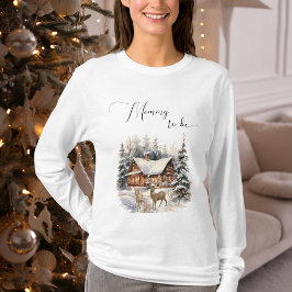 Winterhaus Hirschmama soll sein T-Shirt