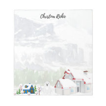 Winterhaus Im Winter Aquarellland