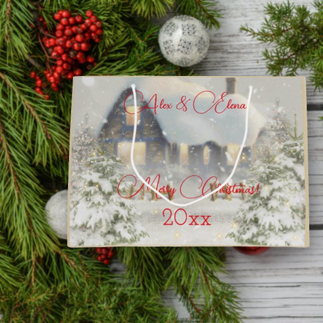 Winterhausschneeregler Große Geschenktüte (Von Creator hochgeladen)