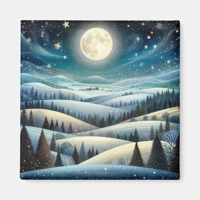 Winterhillside Magnet (Vorne)