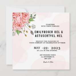 Winterhochzeit Elegante Card Einladungs-Kartendesi Einladung