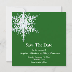 Winterhochzeit - Save the Date