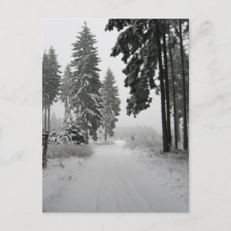 Winterholz Postkarte