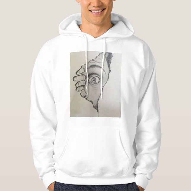 Winterhuddi mit Kappe für den Winter Hoodie (Vorderseite)