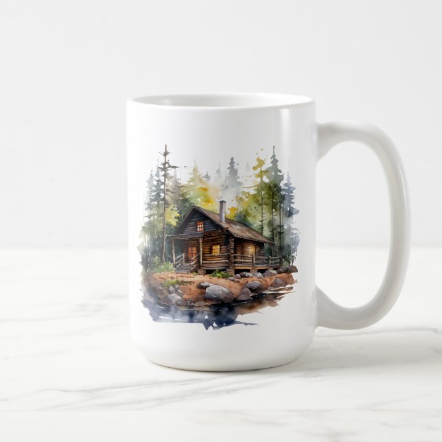 Winterhütte Tasse (Rechts)