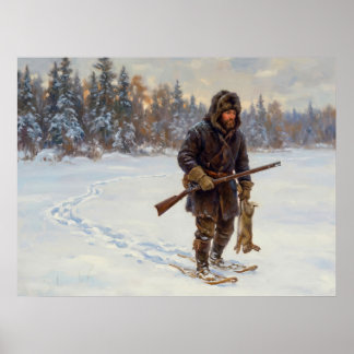 Winterjagd Poster