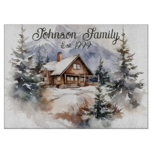 Winterkabine Schneidebrett