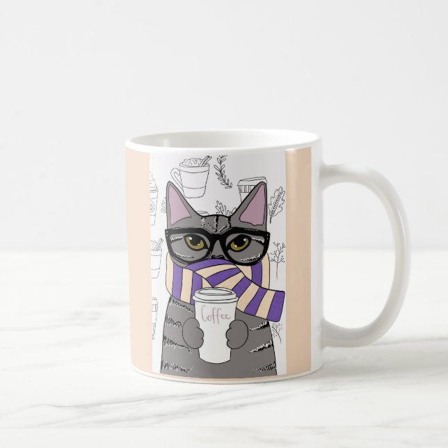 WINTERKAFFEE CAT-LOVER-TASSE KAFFEETASSE (Rechts)