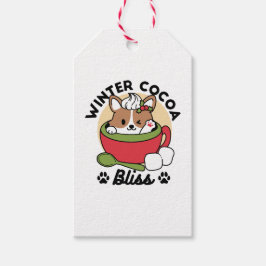 Winterkakaoglas - Niedlicher Hund im Design von Ta Geschenkanhänger