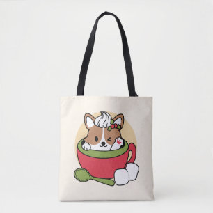 Winterkakaoglas - Niedlicher Hund im Design von Ta Tasche