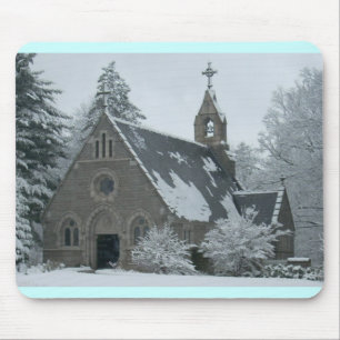 Winterkapelle Mousepad