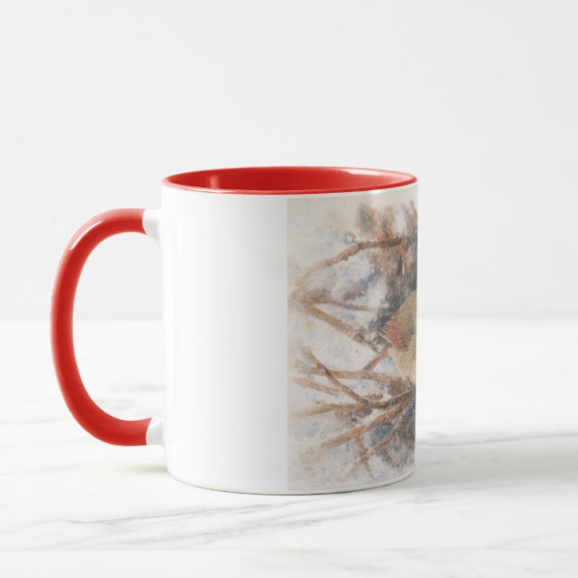 Winterkardinal Tasse (Links)
