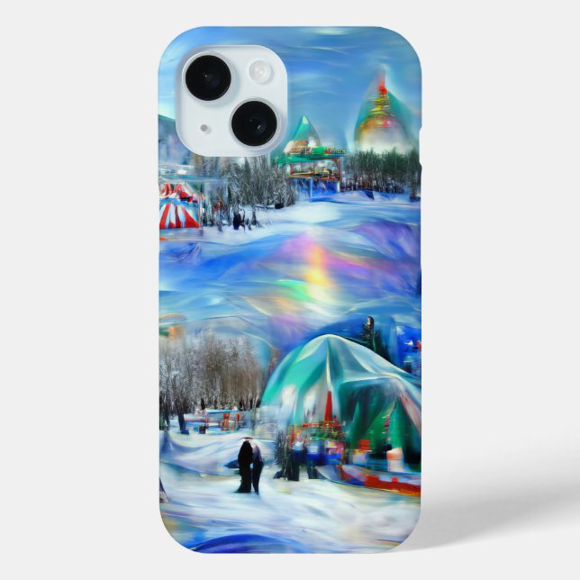 Winterkarneval Case-Mate iPhone Hülle (Rückseite)