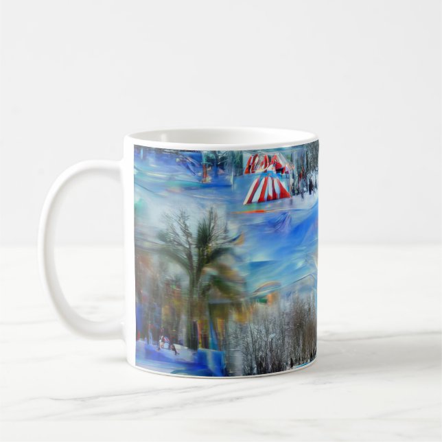 Winterkarneval Kaffeetasse (Links)