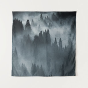 Winterkarpaten: Sonnenaufgang Berglandschaft Wandteppich
