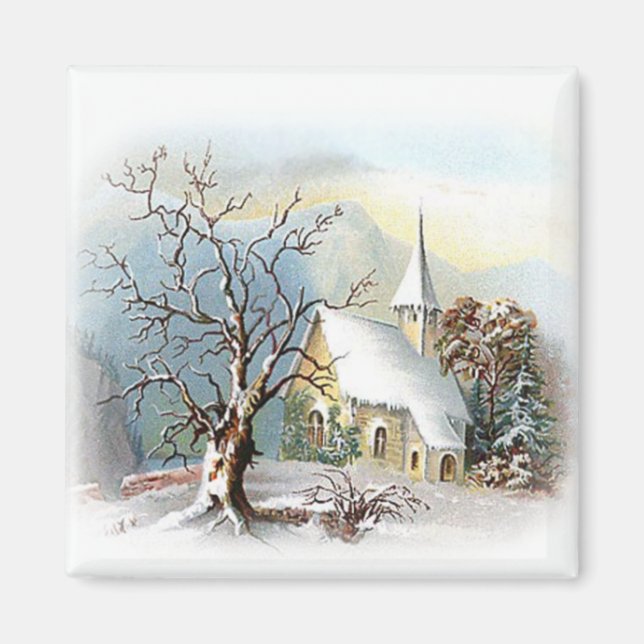 Winterkirche Magnet (Vorne)