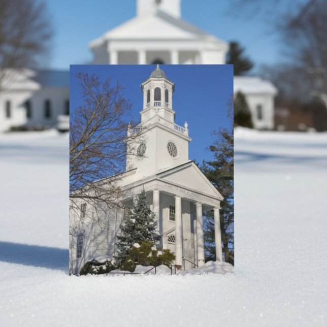 Winterkirche Postkarte (Von Creator hochgeladen)
